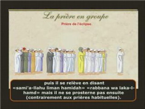 La prière en groupe (Prière de l'éclipse)