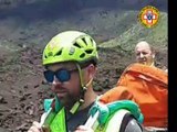 Scivola su Cratere Silvestri dell'Etna e si frattura un piede, soccorsa una turista americana