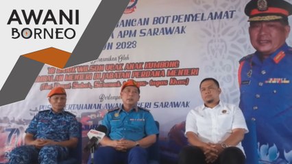 APM Sarawak harap kenderaan penyelamat diagih segera
