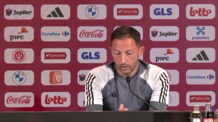 Belgique - Tedesco "très surpris" après les critiques visant Lukaku