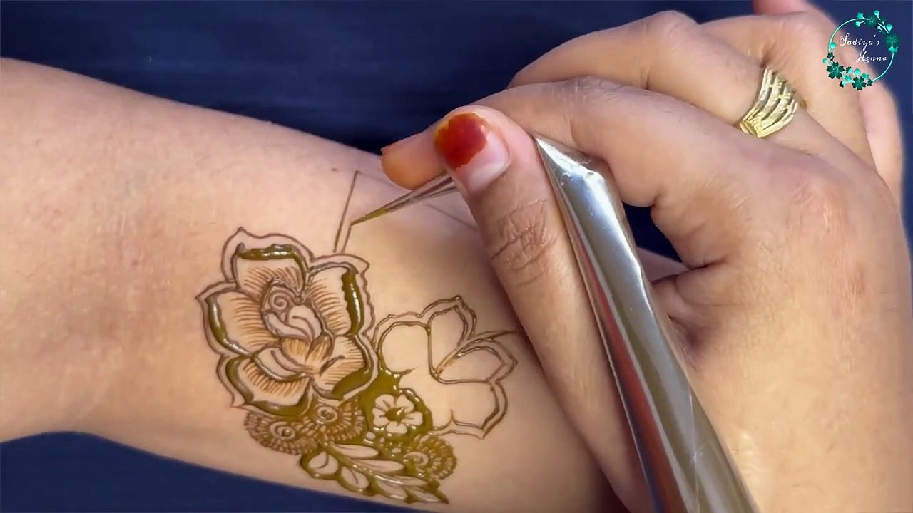 Mehndi class 42 | Bridal Mehndi Starting elements | mehndi kese lagaye | mehndi class in hindi