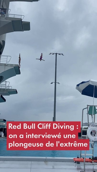 Red Bull Cliff Diving : on a interviewé une plongeuse de l'extrême