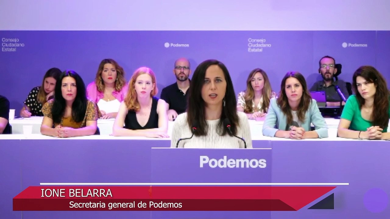 Podemos asume el "veto injusto" a Montero en Sumar y su papel "modesto" en el proyecto de Díaz
