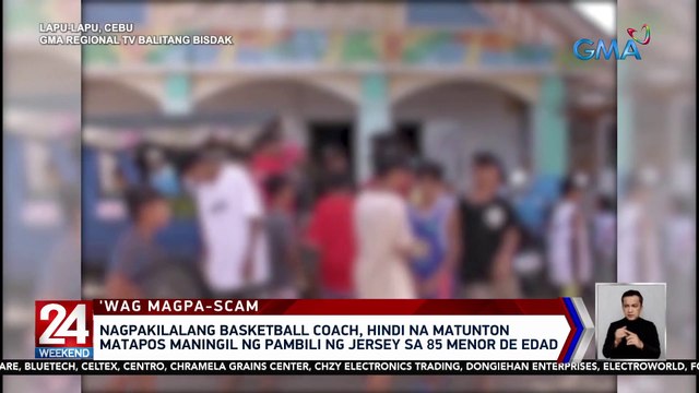 Nagpakilalang basketball coach, hindi na matunton matapos maningil ng pambili ng jersey sa 85 menor de edad | 24 Oras Weekend