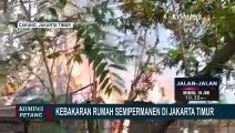 Kebakaran Melanda Rumah dan Lapak Hewan Kurban di Cakung, 16 Ekor Kambing Mati!