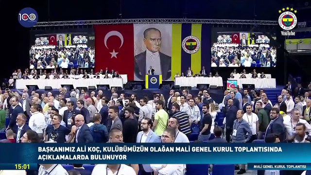 Dernière minute：Une bagarre a éclaté lors du discours d'Ali Koç à l'Assemblée générale de Fenerbahçe