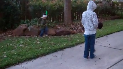 Jonathan Christopher & Anthony getting ready to leave