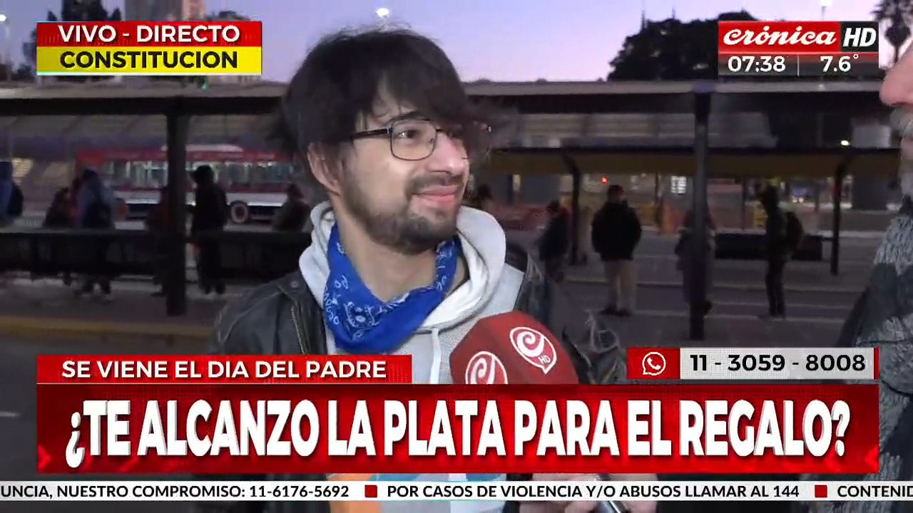 ¿Te alcanzó para comparle el regalo a papá?