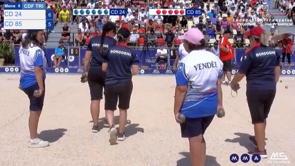 CHAMPIONNAT DE FRANCE TRIP FEM 2023 - CD85 VS CD24 32è