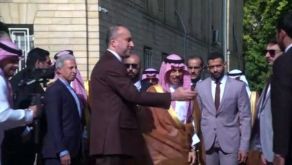 وزير الخارجية السعودي في إيران بعد سبع سنوات من القطيعة