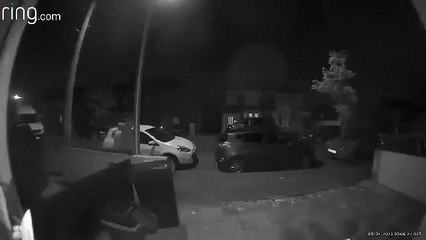 Lady Accidently Flips Guy Into Front Garden