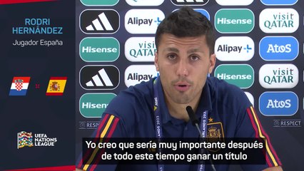 Rodri, en titulares: "¿El Balón de Oro? Ganarlo sería enorme"