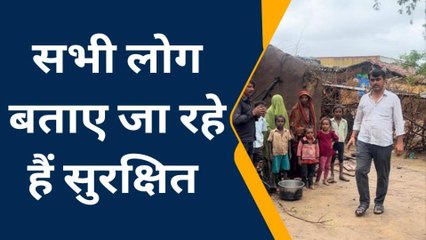 जालोर: एक कच्चा मकान हुआ धराशायी..सरपंच प्रतिनिधि पहुंचे मौके पर