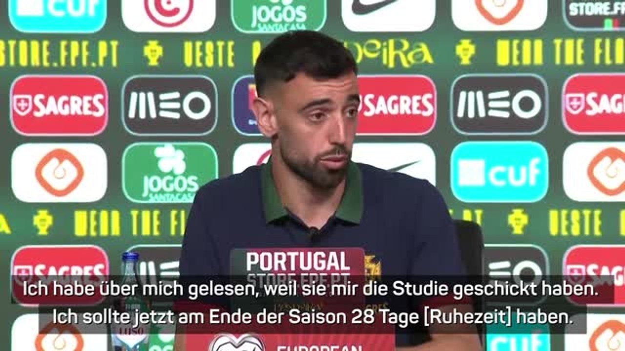 Fernandes: 'Sollte jetzt Ruhezeit haben'