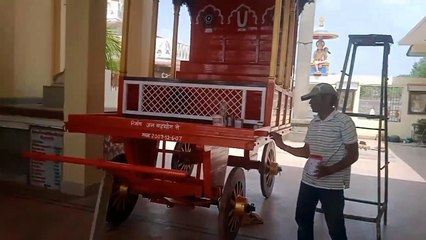On June 20, the Lord will leave for the city tour by riding on a chariot