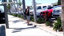 Exploding Disgusting Thing on People Prank!