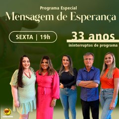 MENSAGEM DE ESPERANÇA - 16.06.2023