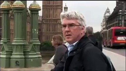 Man walking on water