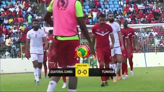 ملخص مباراة تونس وغينيا الاستوائيه 0 1 تصفيات كاس امم افريقيا