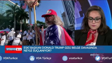 Stüdyo VOA 6. Gün: Eski Başkan Donald Trump gizli belge davasında neyle suçlanıyor?