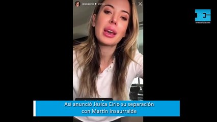 Así anunció Jésica Cirio su divorcio con Martín Insaurralde: “Decidimos..."