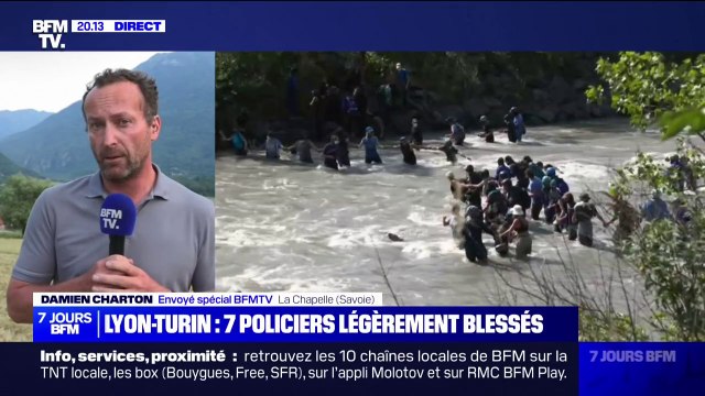 Lyon-Turin: 7 policiers légèrement blessés durant la manifestation contre la ligne ferroviaire grande vitesse Lyon-Turin
