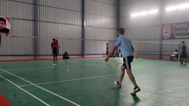 प्रथम बैडमिंटन प्रतियोगिता का शुभारंभ, रोमांचक मुकाबलों में दिखाया दम