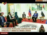 Ciudadanos respaldan cooperación entre Venezuela y Emiratos Árabes Unidos