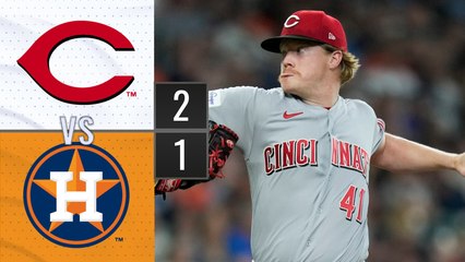 Resumen Rojos de Cincinnati vs Astros de Houston | MLB 16-06-2023