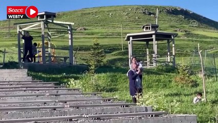Ardahan'daki "Atatürk silüeti" bu yıl da izlenmeye başlandı