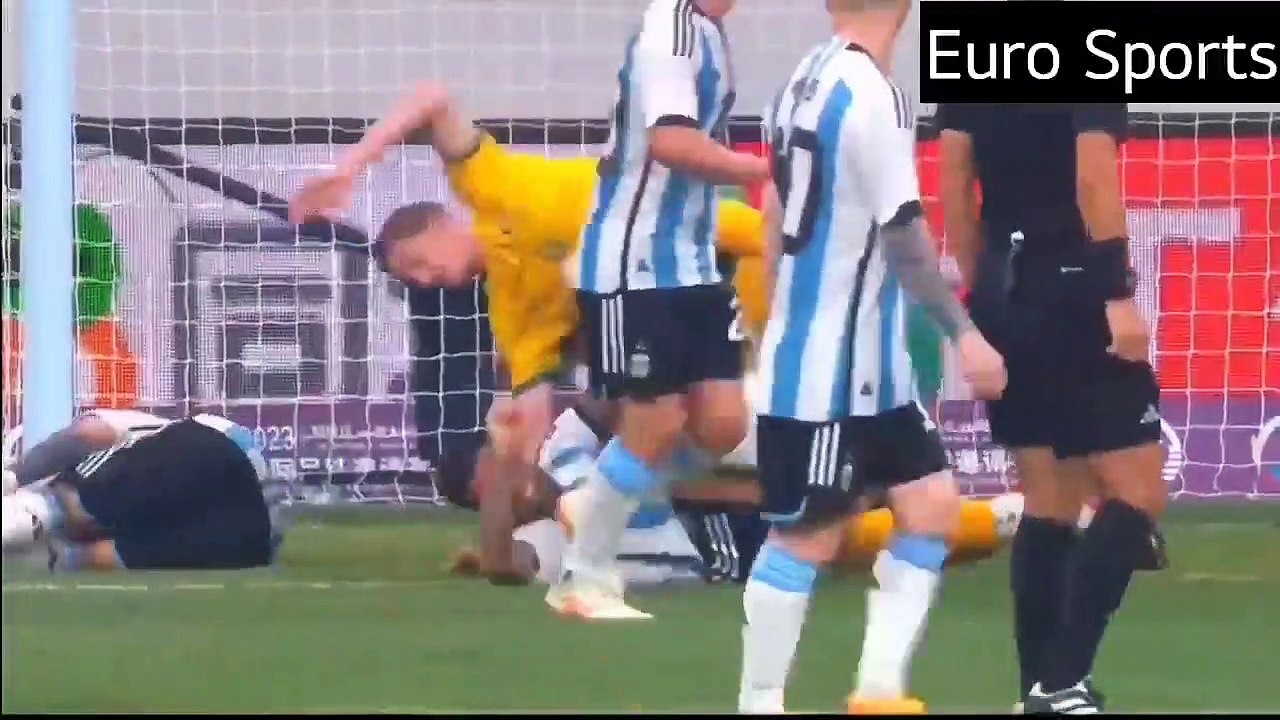 Argentina vs Australia 2-0 Messi Magic Goal -  Extended Highlights & Goals - Friendly 2023