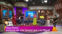 Peso Pluma presume ser más famoso que Luis Miguel