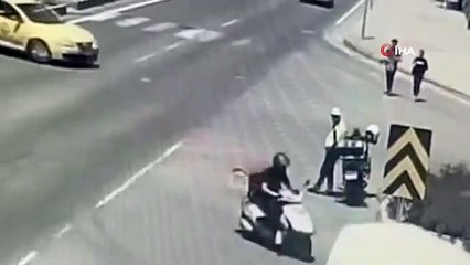 C'est ainsi qu'il est revenu d'entre les morts grâce au réflexe du jeune policier qui a réussi l'examen universitaire