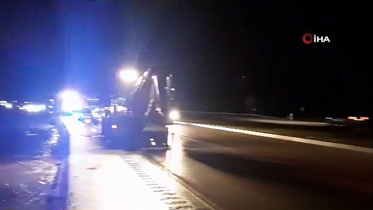 L'autoroute Osmancık - Merzifon, fermée en raison des inondations, a été ouverte à la circulation automobile