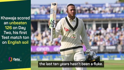 Khawaja happy to silence critics, but can’t explain eccentric century celebrations