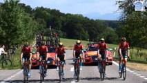 Gino Mäder crash cause Team Bahrain withdraws from Tour de Suisse