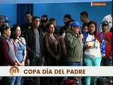 Trabajadores de Caracas celebran Copa Deportiva en honor al Día del Padre