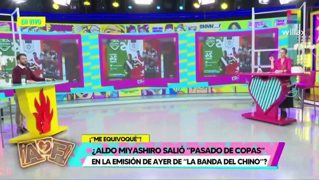 Aldo Miyashiro revela que está en tratamientos para bajar de peso y cometió el error de tomar