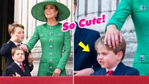 Princess Kate lovingly fixes Prince Louis’s hair in adorable moment at Trooping the Colour