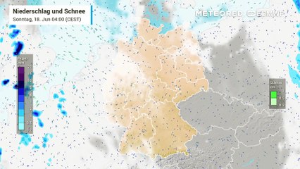 Download Video: Achrung Unwetter! Montag bis Donnerstag drohen in Deutschland schwere Gewitter und Unwetter!