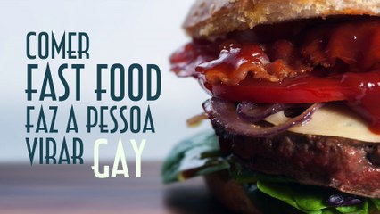 Comer fast food faz a pessoa virar gay - EMVB - Emerson Martins Video Blog 2017