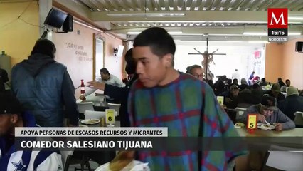 Comedor 'Salesiano' ofrece comida gratuita para personas en situación de calle y migrantes