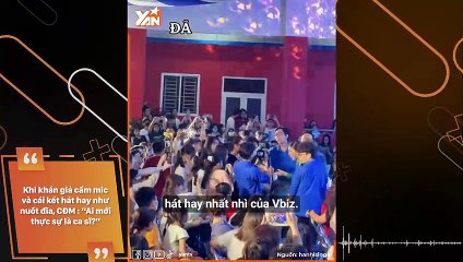 Khi khán giả cầm mic và cái kết hát hay như nuốt đĩa, CĐM : “Ai mới thực sự là ca sĩ?”