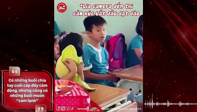 Có những buổi chia tay cuối cấp đầy cảm động, nhưng cũng có những buổi muốn “cảm lạnh”