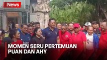 Seru! Begini Suasana Pertemuan Puan dan AHY di Komplek Plataran Hutan GBK