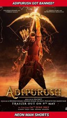 Adipurush got BANNED? |Adipurush Movie Review Reaction News Shorts Facts #shorts