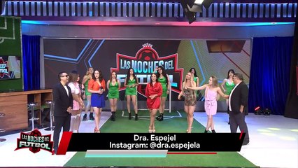 La Doctora Espejel, ¿queda fuera de 'Las Noches del Fútbol'?