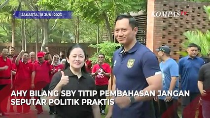Isi Pesan SBY ke AHY saat Bertemu Puan: Jangan Hanya Bahas Politik Praktis!