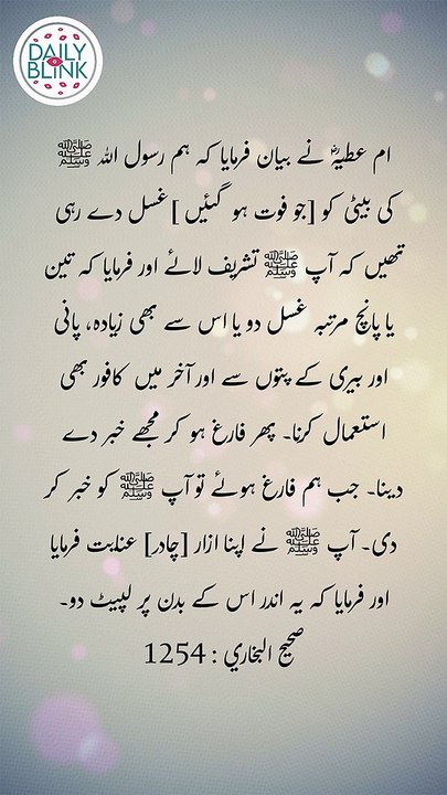 Daily Hadees | Hadees Sharif | Sahih Bukhari 1254 || Daily Blink #shorts #viral
