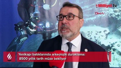 Yenikapı batıklarında arkeolojik duraklama! 8500 yıllık tarih müze bekliyor